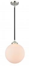 Innovations Lighting 284-1S-BPN-G201-10 - Beacon - 1 Light - 10 inch - Black Polished Nickel - Cord hung - Mini Pendant