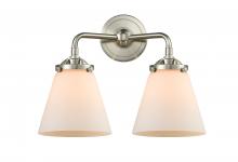 Innovations Lighting 284-2W-SN-G61 - Cone - 2 Light - 14 inch - Brushed Satin Nickel - Bath Vanity Light