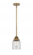 Innovations Lighting 288-1S-BB-G52 - Bell - 1 Light - 5 inch - Brushed Brass - Cord hung - Mini Pendant