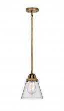 Innovations Lighting 288-1S-BB-G62 - Cone - 1 Light - 6 inch - Brushed Brass - Cord hung - Mini Pendant