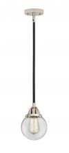 Innovations Lighting 288-1S-BPN-G202-6 - Beacon - 1 Light - 6 inch - Black Polished Nickel - Cord hung - Mini Pendant