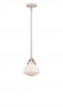 Innovations Lighting 288-1S-PN-G321 - Olean - 1 Light - 7 inch - Polished Nickel - Cord hung - Mini Pendant