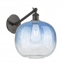 Innovations Lighting 317-1W-OB-G481-10SB - Brookhaven Sphere - 1 Light - 11 inch - Oil Rubbed Bronze - Sconce