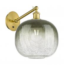 Innovations Lighting 317-1W-SG-G481-10SL - Brookhaven Sphere - 1 Light - 11 inch - Satin Gold - Sconce