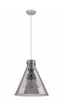 Innovations Lighting 410-3PL-SN-G411-16SM - Newton Cone - 3 Light - 16 inch - Satin Nickel - Cord hung - Pendant