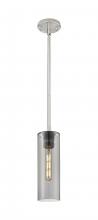 Innovations Lighting 434-1S-SN-G434-12SM - Crown Point - 1 Light - 5 inch - Satin Nickel - Pendant