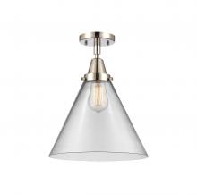 Innovations Lighting 447-1C-PN-G42-L - Cone - 1 Light - 12 inch - Polished Nickel - Flush Mount