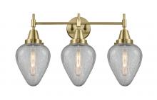 Innovations Lighting 447-3W-AB-G165 - Geneseo - 3 Light - 25 inch - Antique Brass - Bath Vanity Light