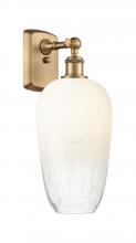 Innovations Lighting 516-1W-BB-G484-7OP - Brookhaven Flute - 1 Light - 7 inch - Brushed Brass - Sconce
