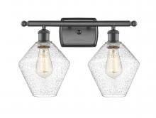 Innovations Lighting 516-2W-OB-G654-8 - Cindyrella - 2 Light - 18 inch - Oil Rubbed Bronze - Bath Vanity Light