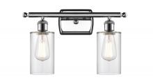 Innovations Lighting 516-2W-PC-G802 - Clymer - 2 Light - 14 inch - Polished Chrome - Bath Vanity Light