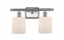 Innovations Lighting 516-2W-SN-G111 - Cobbleskill - 2 Light - 15 inch - Brushed Satin Nickel - Bath Vanity Light