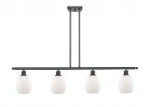 Innovations Lighting 516-4I-BK-G81 - Eaton - 4 Light - 48 inch - Matte Black - Cord hung - Island Light