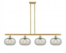 Innovations Lighting 516-4I-SG-G249 - Gorham - 4 Light - 48 inch - Satin Gold - Cord hung - Island Light