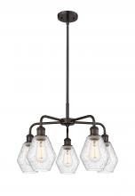 Innovations Lighting 516-5CR-OB-G654-6 - Cindyrella - 5 Light - 24 inch - Oil Rubbed Bronze - Chandelier