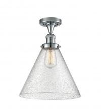 Innovations Lighting 517-1CH-PC-G44-L - Cone - 1 Light - 12 inch - Polished Chrome - Semi-Flush Mount