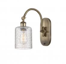 Innovations Lighting 518-1W-AB-G112C-5CL - Cobbleskill - 1 Light - 5 inch - Antique Brass - Sconce