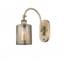 Innovations Lighting 518-1W-BB-G116 - Cobbleskill - 1 Light - 5 inch - Brushed Brass - Adjustable Swing Arm