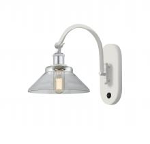 Innovations Lighting 518-1W-WPC-G132 - Orwell - 1 Light - 8 inch - White Polished Chrome - Sconce