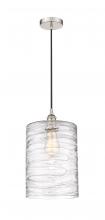 Innovations Lighting 616-1P-PN-G1113-L - Cobbleskill - 1 Light - 9 inch - Polished Nickel - Cord hung - Mini Pendant