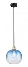 Innovations Lighting 616-1S-BAB-G481-10SB - Brookhaven Sphere - 1 Light - 11 inch - Black Antique Brass - Stem hung - Mini Pendant