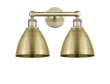 Innovations Lighting 616-2W-AB-MBD-75-AB - Bristol - 2 Light - 17 inch - Antique Brass - Bath Vanity Light