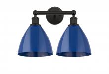 Innovations Lighting 616-2W-OB-MBD-75-BL - Plymouth - 2 Light - 17 inch - Oil Rubbed Bronze - Bath Vanity Light