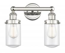 Innovations Lighting 616-2W-PN-G312 - Dover - 2 Light - 14 inch - Polished Nickel - Bath Vanity Light