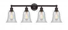 Innovations Lighting 616-4W-OB-G2812 - Hanover - 4 Light - 33 inch - Oil Rubbed Bronze - Bath Vanity Light