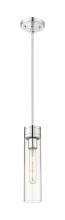 Innovations Lighting 617-1S-PC-G617-11CL - Boreas - 1 Light - 3 inch - Polished Chrome - Stem Hung - Mini Pendant