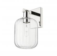 Innovations Lighting 716-1W-PN-G460-7CL - Preston Cylinder - 1 Light - 6 inch - Polished Nickel - Sconce