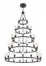 Innovations Lighting 8203456-BK-G804 - Clymer - 45 Light - 60 inch - Matte Black - Chain Hung - Chandelier