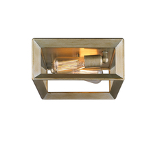 Golden 2073-FM WG - Smyth Flush Mount in White Gold