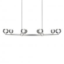 Modern Forms US Online PD-82044-SN - Double Bubble Chandelier Light