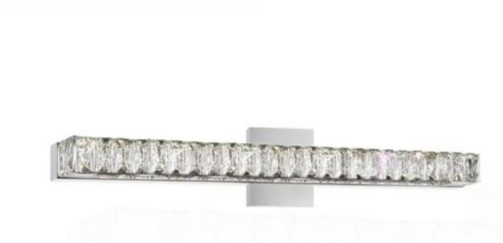 Milan LED Vanity Light With Chrome Finish