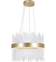 CWI Lighting 1063P16-169 - Genevieve LED Chandelier With Medallion Gold Finish