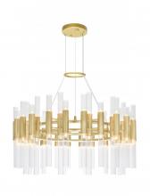 CWI Lighting 1120P32-72-602 - Orgue 72 Light Chandelier With Satin Gold Finish