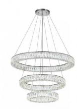 CWI Lighting 1044P32-601-R-3C - Madeline LED Chandelier With Chrome Finish