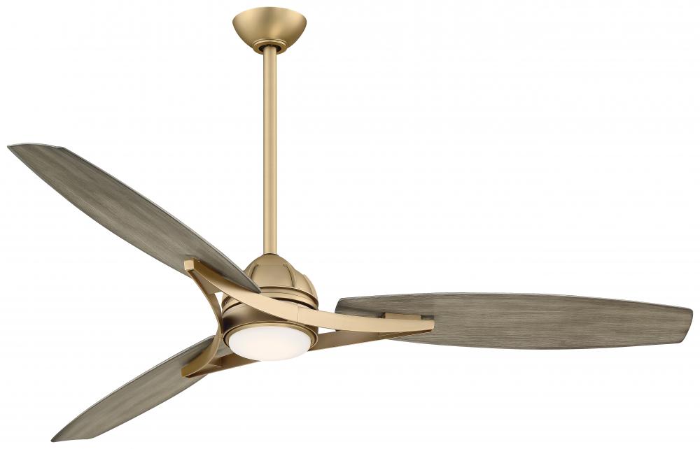 65" OUTDOOR CEILING FAN W/ LIGHT KIT