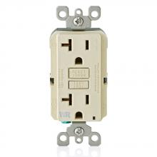 Leviton GFWR2-I - 20A Self-test Slim Wthr-Resist GFCI-IVY