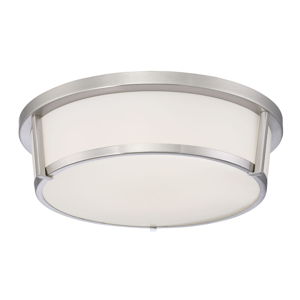 Java, LED Flushmount, 18w, Sn