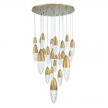 Eurofase 43860-036 - Ecrou 22 Light Chandelier in Gold