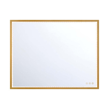 Eurofase 48096-027 - Cerissa 36" Rectangular Mirror in Gold