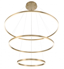 Eurofase 31474-038 - Spunto 3 Tier 61" LED Chandelier in Gold