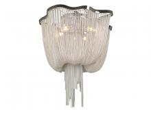 Avenue Lighting HF1403-CH - Mullholand Dr. Draped Chrome Chain Flush Mount