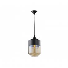 Avenue Lighting HF9114-BK/BZ - Robertson Blvd. 1 Light Black / Bronze Pendant