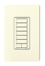 Lutron Electronics RRD-W6BRL-LA - RADIORA2 6BRL WALL KEYPAD LIGHT ALMOND