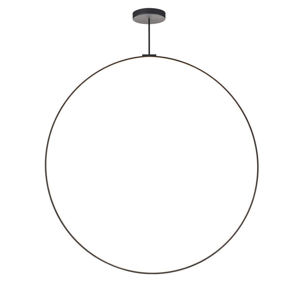 Cirque 72-in Black LED Pendant