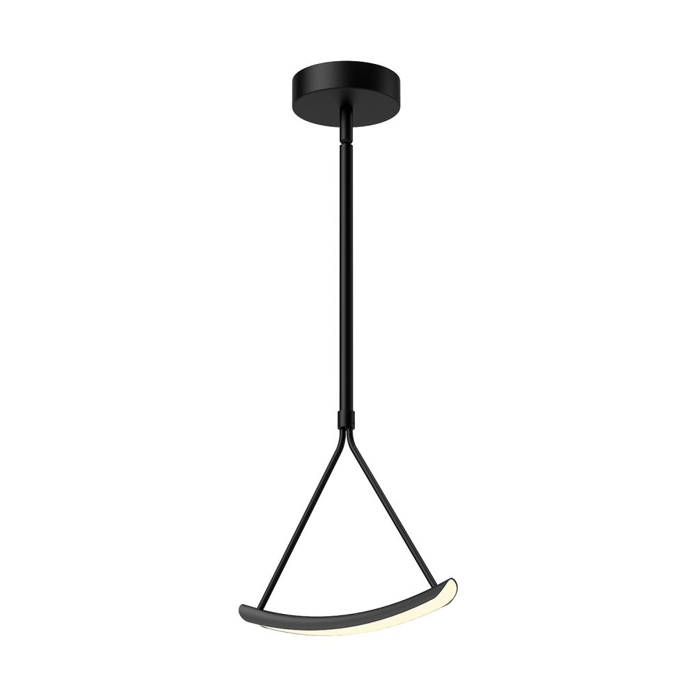 Mobil 11-in Black LED Pendant