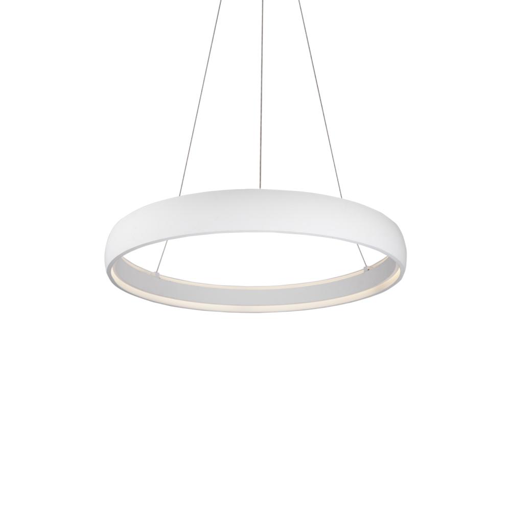 Halo 35-in White LED Pendant